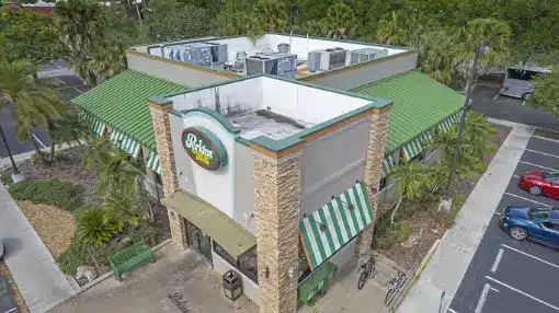 Perkins restaurant roof repair Sarasota