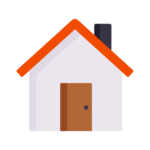 simple house illustration symbolising the importance of timely roof financing to maintain and protect commercial property value.