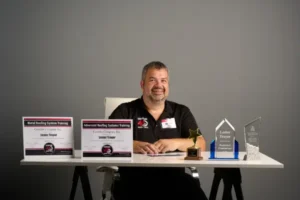 Licensed Florida commercial roofing contractor with Conklin certification confirming verified credentials