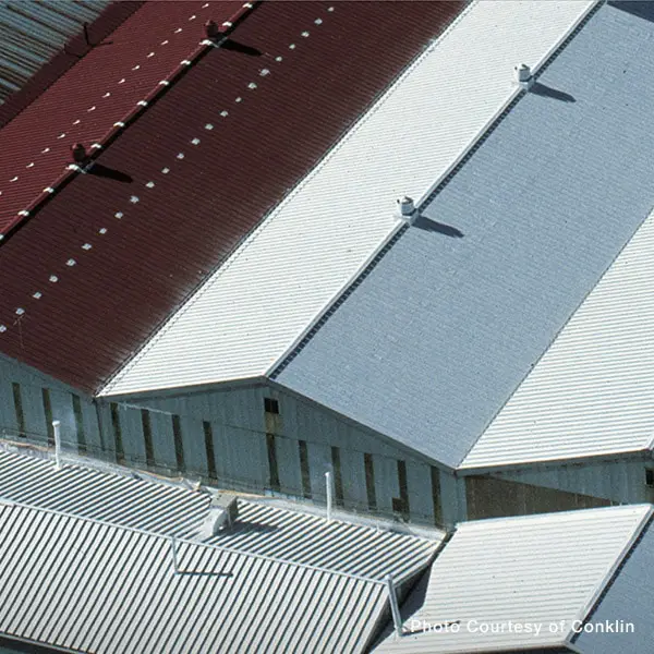 Agricultural roofing example