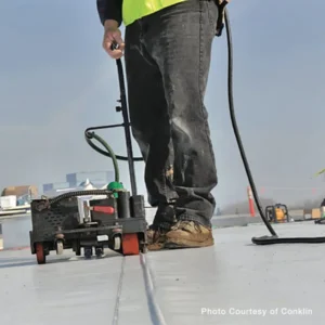 Conklin Roof Maintenance by professional contractor