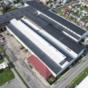 Commercial building roof warranty example