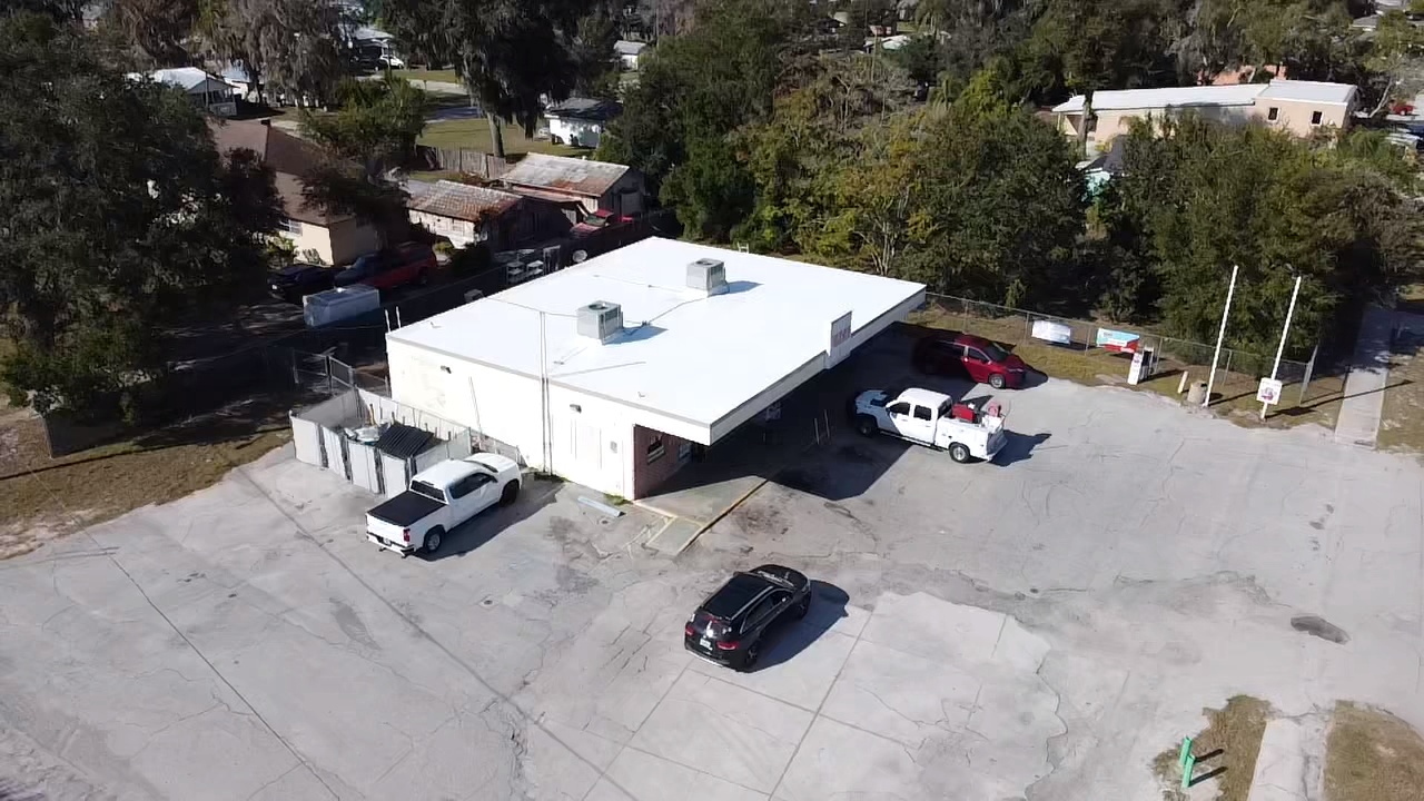 New TPO roof installed on a commercial building after full replacement